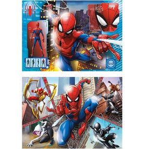 puzzle 2x60 spiderman