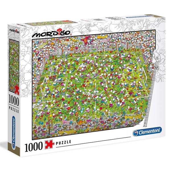 puzzle 1000 pezzi mordillo the match
