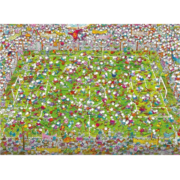 puzzle 1000 pezzi mordillo the match