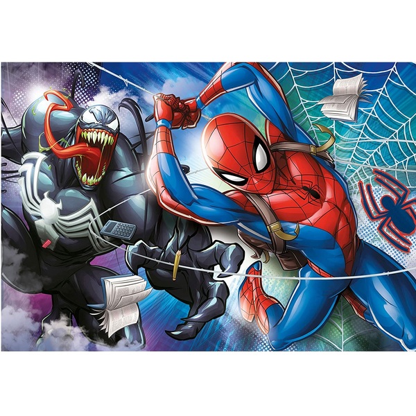 puzzle 104 pezzi marvel spiderman 
