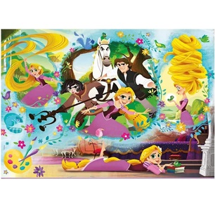 puzzle 104 pezzi rapunzel