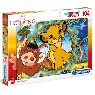 puzzle 104 pezzi lion king