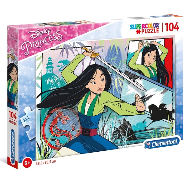 puzzle 104 pezzi mulan