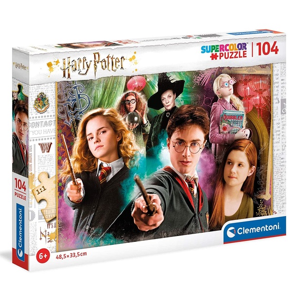 puzzle 104 pezzi harry potter super color