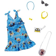 barbie moda minions abito celeste 