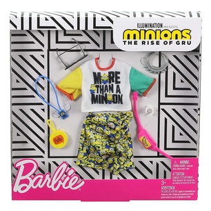 barbie moda minions maglia e pantoloncino