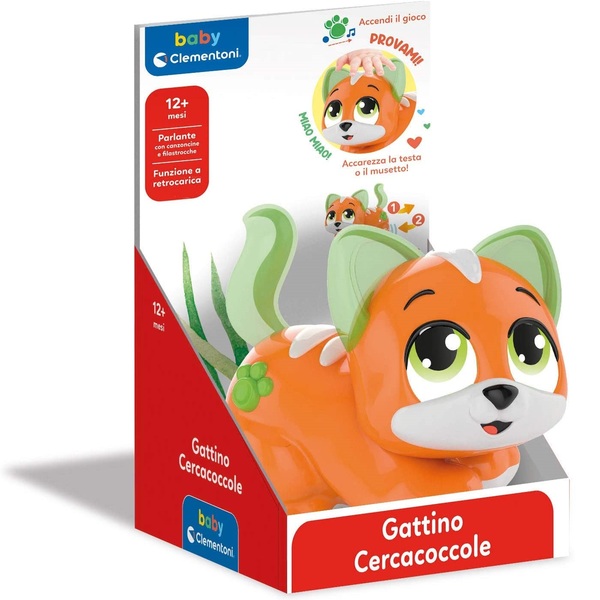 gattino parlante cercacoccole