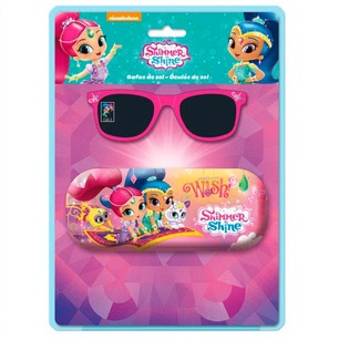 occhiali da sole+custodia shimmer&shine