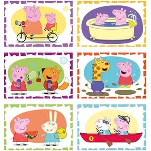 cubi peppa pig 6 pezzi