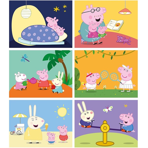 cubi peppa pig 12 pezzi