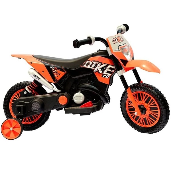 motocross arancione 6v