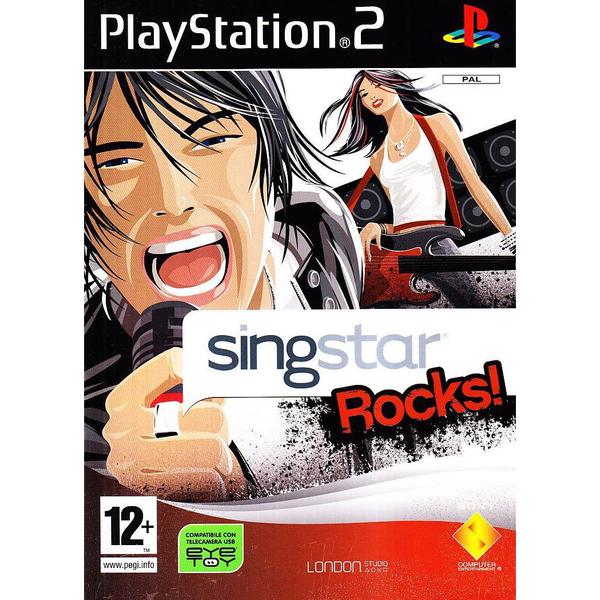 cd sing star rocks! - ps2