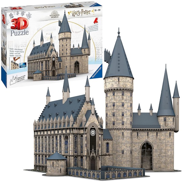 puzzle 3d sala grande del castello harry potter 