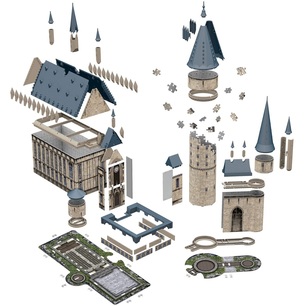 Acquista puzzle 3d sala grande del castello harry potter online