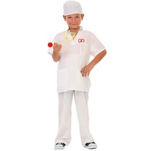 costume piccolo dottore 8-10 anni