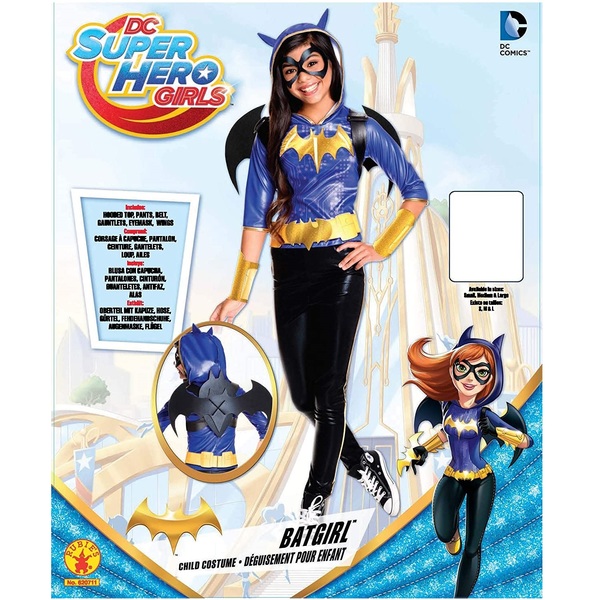 costume super hero girl 3/4 anni