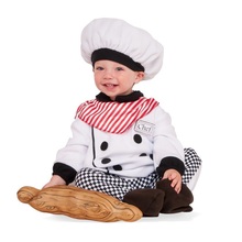 costume piccolo chef 6/12 mesi