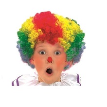 parrucca clown bimbo