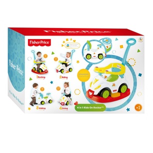 primipassi 4 in 1 con asta fisher price 