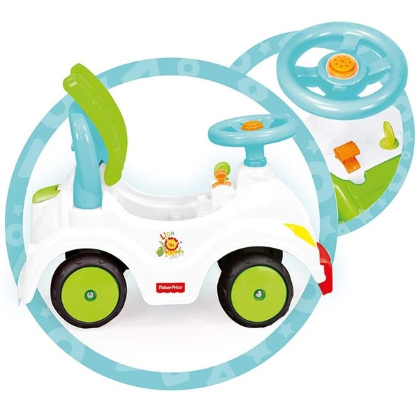 primipassi 4 in 1 con asta fisher price 