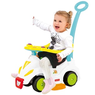 primipassi 4 in 1 con asta fisher price 