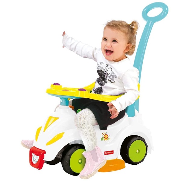 primipassi 4 in 1 con asta fisher price 