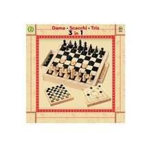 dama scacchi tris 3 in 1