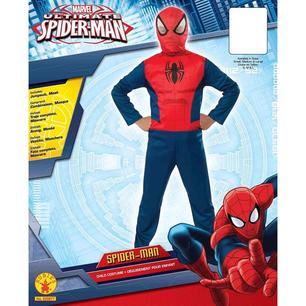 costume spiderman 3/4 anni
