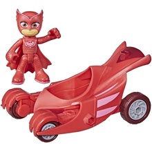 pj masks gufetta con veicolo