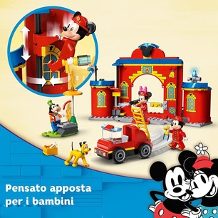 lego duplo caserma dei pompieri di topolino