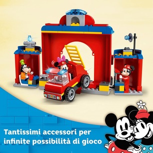 lego duplo caserma dei pompieri di topolino