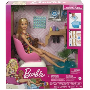 barbie spa manucure pedicure 