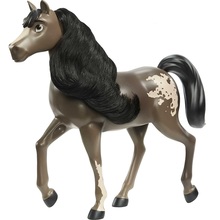 spirit cavallo marrone scuro e bianco 