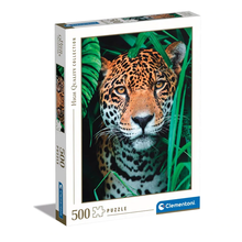 puzzle 500 pezzi jaguar in the jungle 