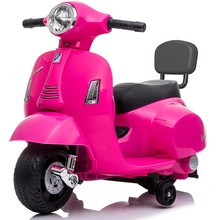 moto mini vespa gts 6v rosa