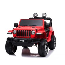 auto jeep wrangler 12v rosso