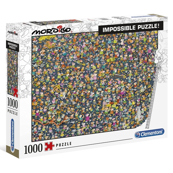 impossible puzzle 1000 pezzi mordillo impossible 