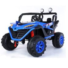 auto thunder due posti blu 12v