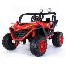 auto thunder due posti rossa 12v