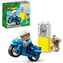 lego duplo moto polizia