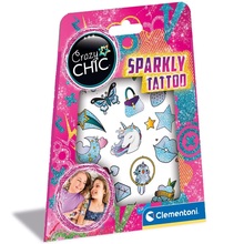 crazy chic - sparkly tattoo