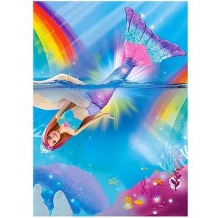 barbie dreamtopia sirena luci scintillanti