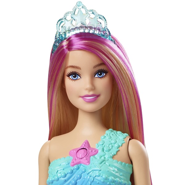 barbie dreamtopia sirena luci scintillanti