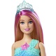 barbie dreamtopia sirena luci scintillanti