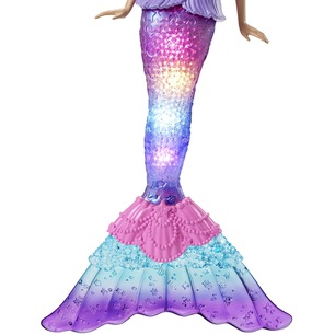 barbie dreamtopia sirena luci scintillanti