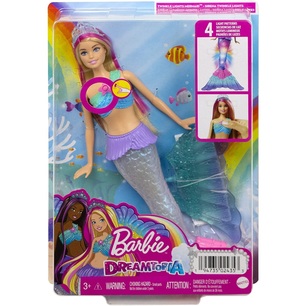 barbie dreamtopia sirena luci scintillanti