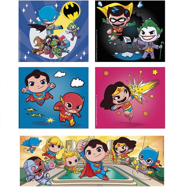 puzzle 10 in 1 dc comics