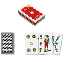 carte da gioco napoletane rosse