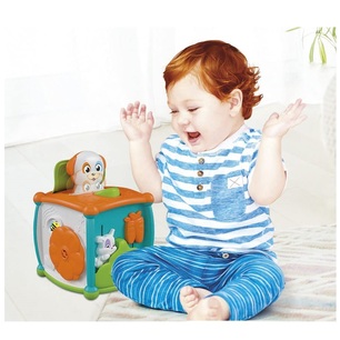 peekaboo activity cube