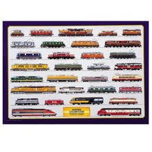 puzzle 1000 pezzi locomotive moderne